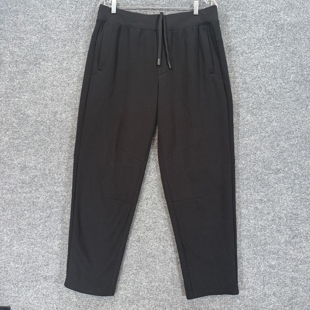 VRST Joggers Men Medium Black Performance Stretch Drawstring Athletic Sweatpants